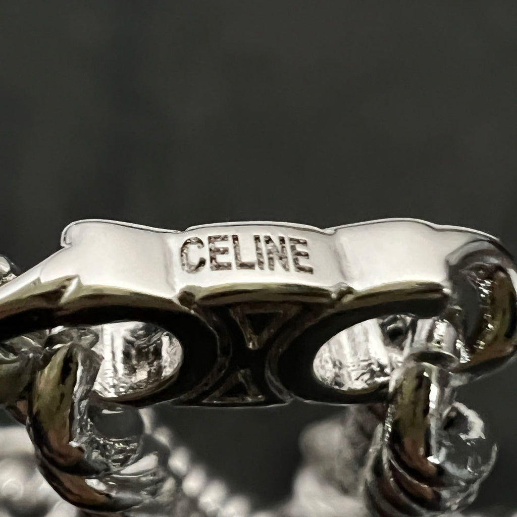 Celine Gourmette Chain 18K Gold Necklace