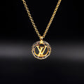 Louis Vuitton Louise By Night 18K Gold Necklace