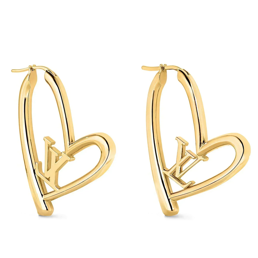 Louis Vuitton Fall in Love 18K Gold Earrings