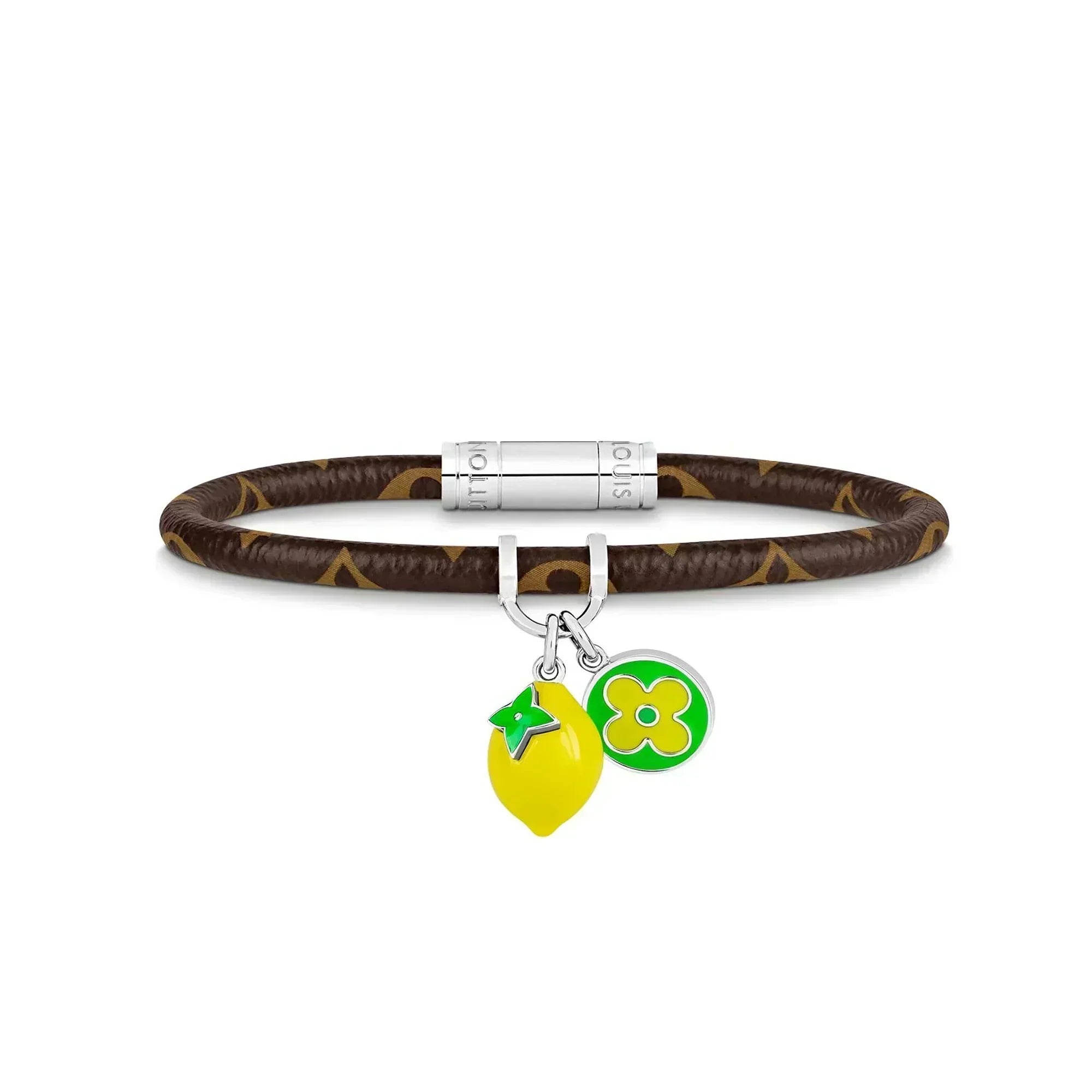 Louis Vuitton Hang It Fruits Lemon 18K Gold Bracelet