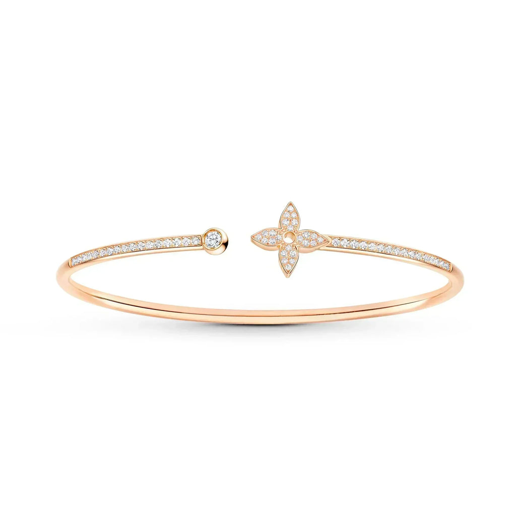 Louis Vuitton Idylle Blossom Twist 18K Gold Bracelet