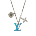 Louis Vuitton Blue Turquoise 18K Gold Necklace