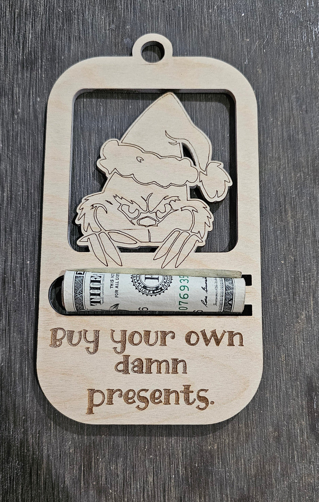 Christmas Cash Ornament- Christmas Tree
