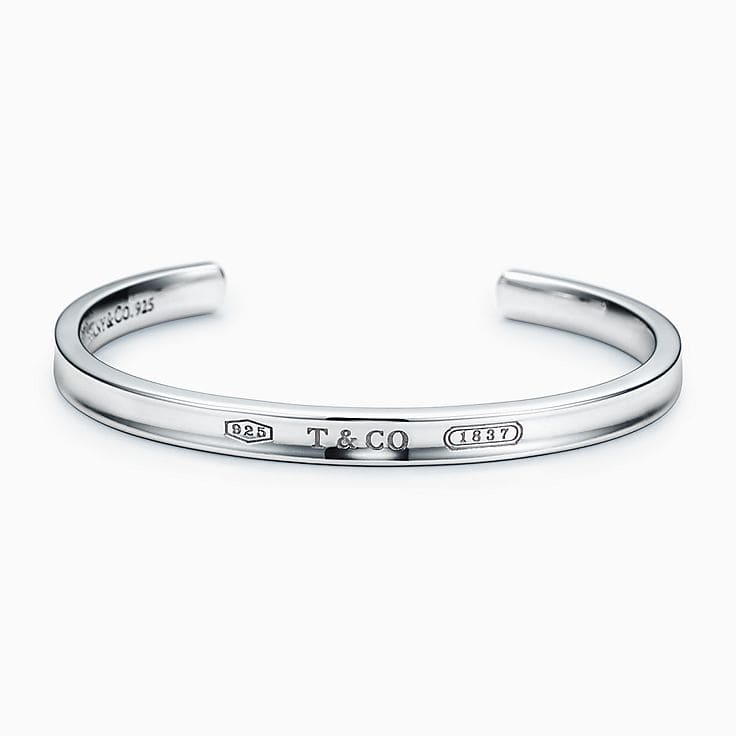 Tiffany 1837 Cuff 18K Gold Bracelet