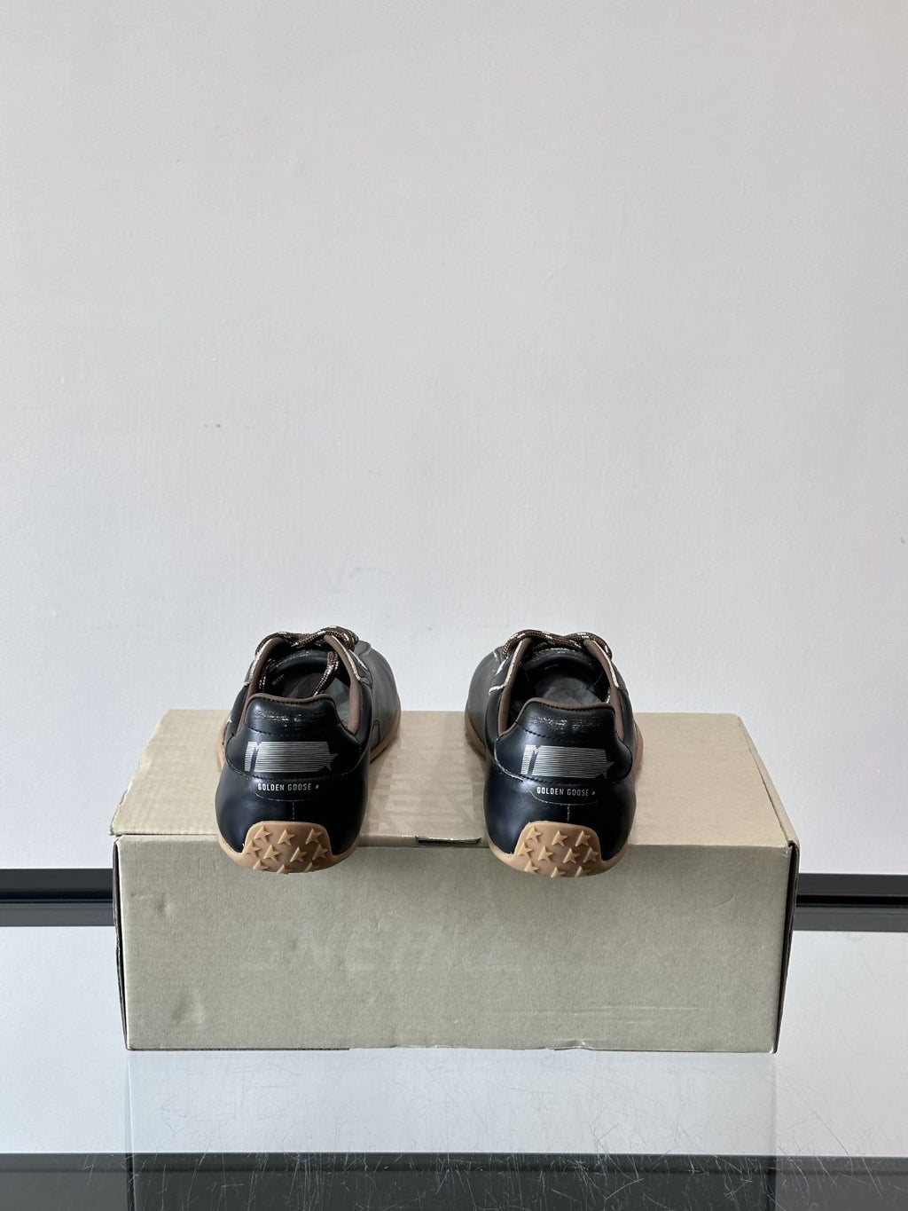 Golden Goose Black Star Low-Top Sneakers — detail