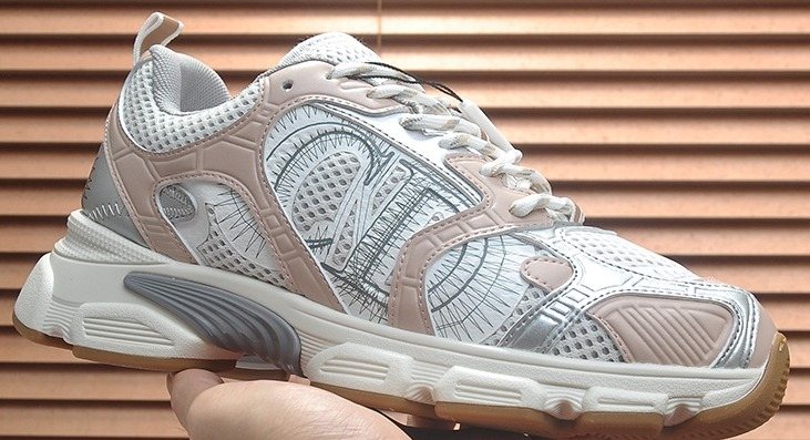 微商相册测试鞋子-Dior White Mesh Low-Top Sneakers — hero