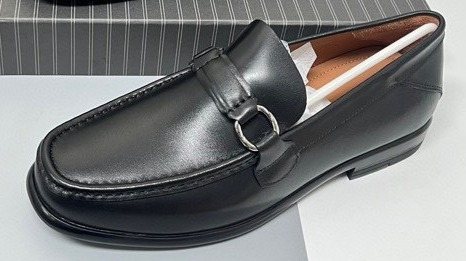 Ermenegildo Zegna Black Bit Loafers — hero