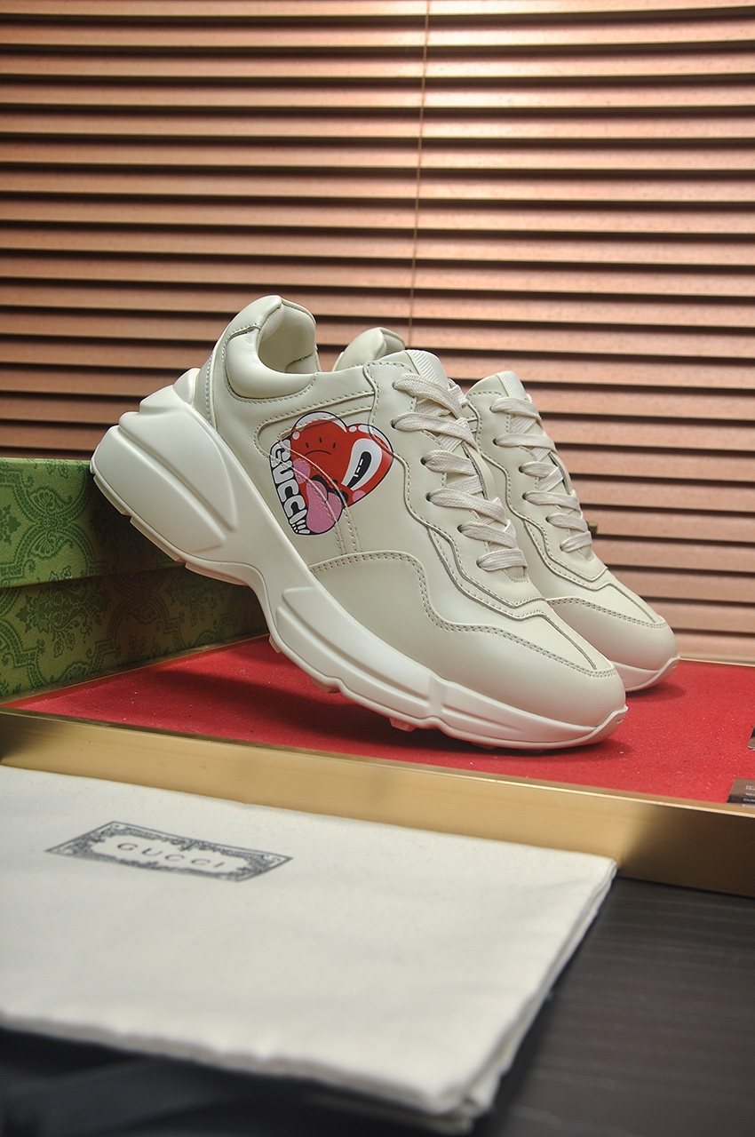 Gucci Heart & Cherry Chunky Sneakers — hero