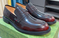 Gucci Burgundy Penny Loafers — hero