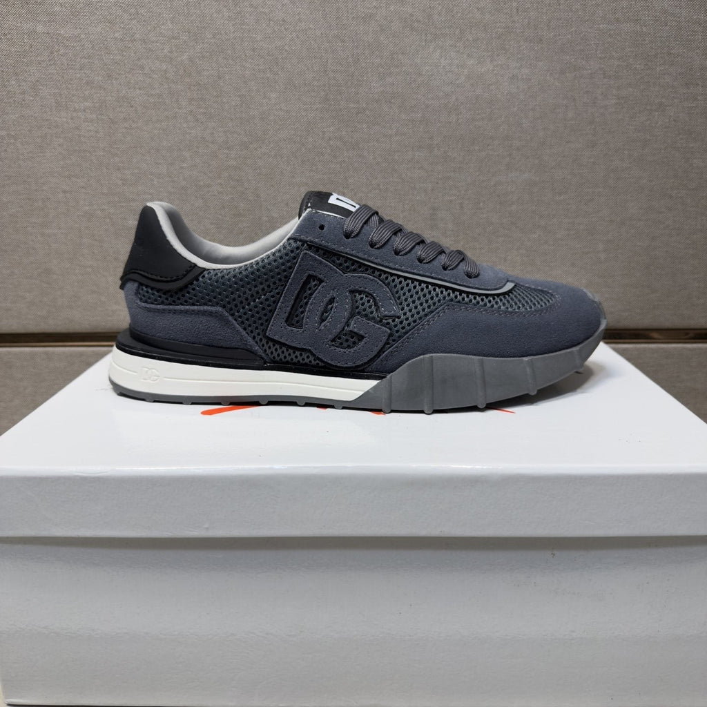 Dolce & Gabbana Navy Logo Sneakers — hero