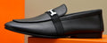 Hermès Black H-Hardware Slip-On Loafers — hero