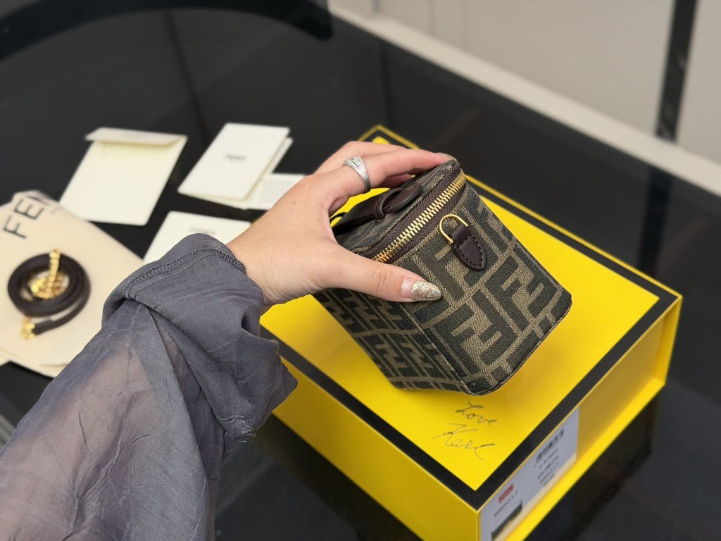 Fendi Monogram Box Bag — side