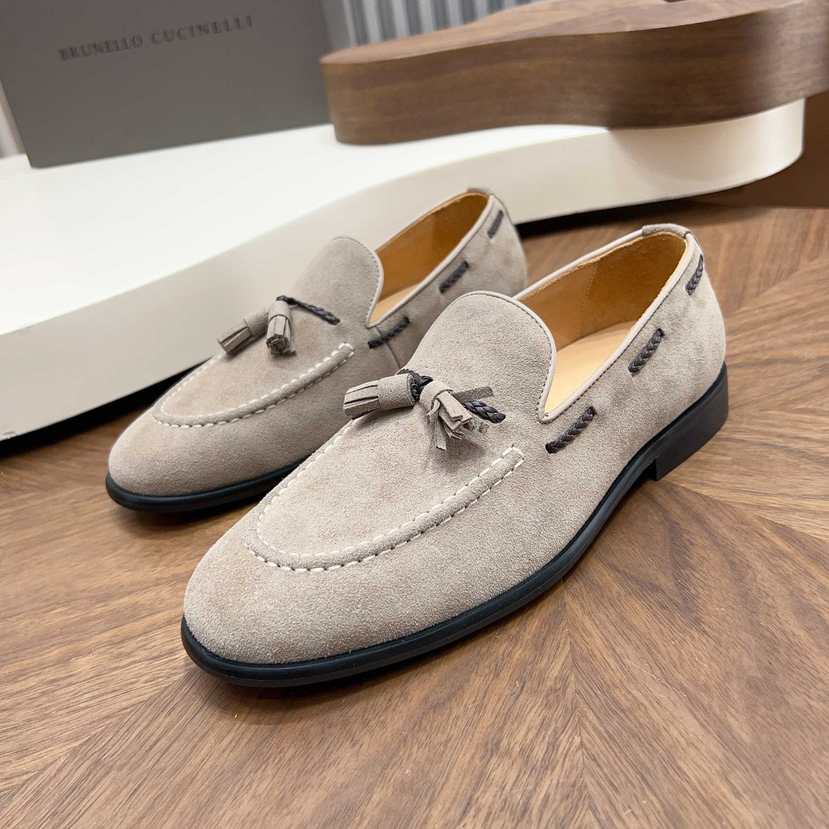 Brunello Cucinelli Tassel Loafers — front