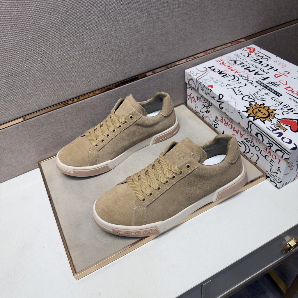 Dolce & Gabbana Panel Low-Top Sneakers — front