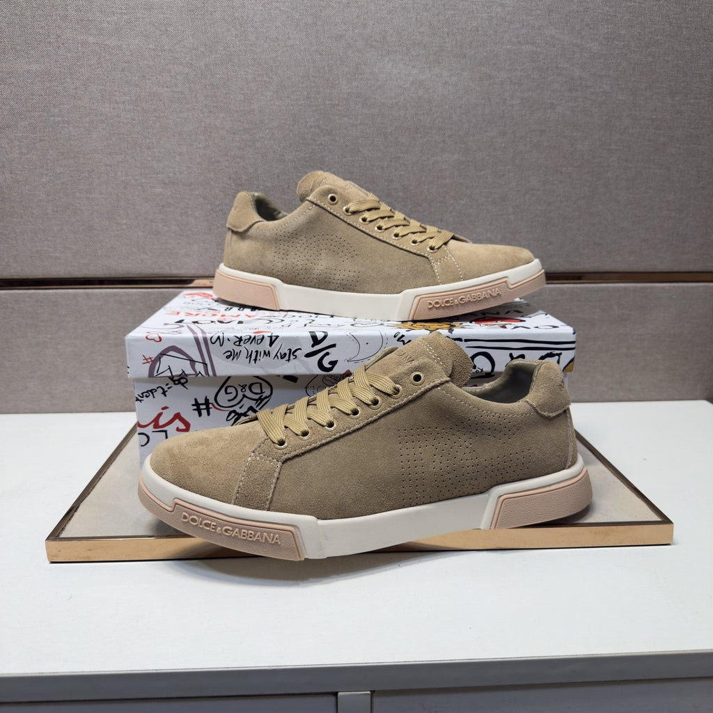 Dolce & Gabbana Panel Low-Top Sneakers — side