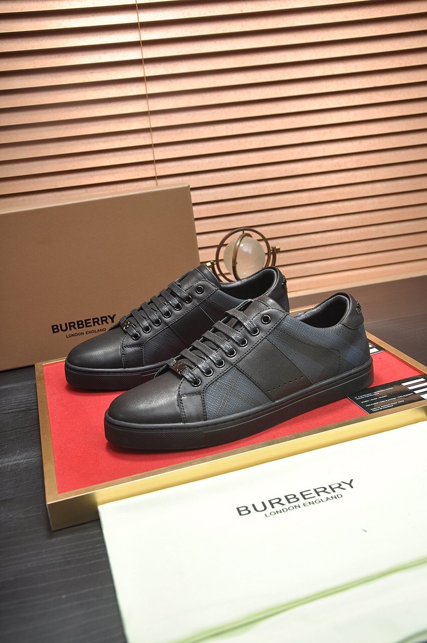 Burberry Panel Low-Top Sneakers — front