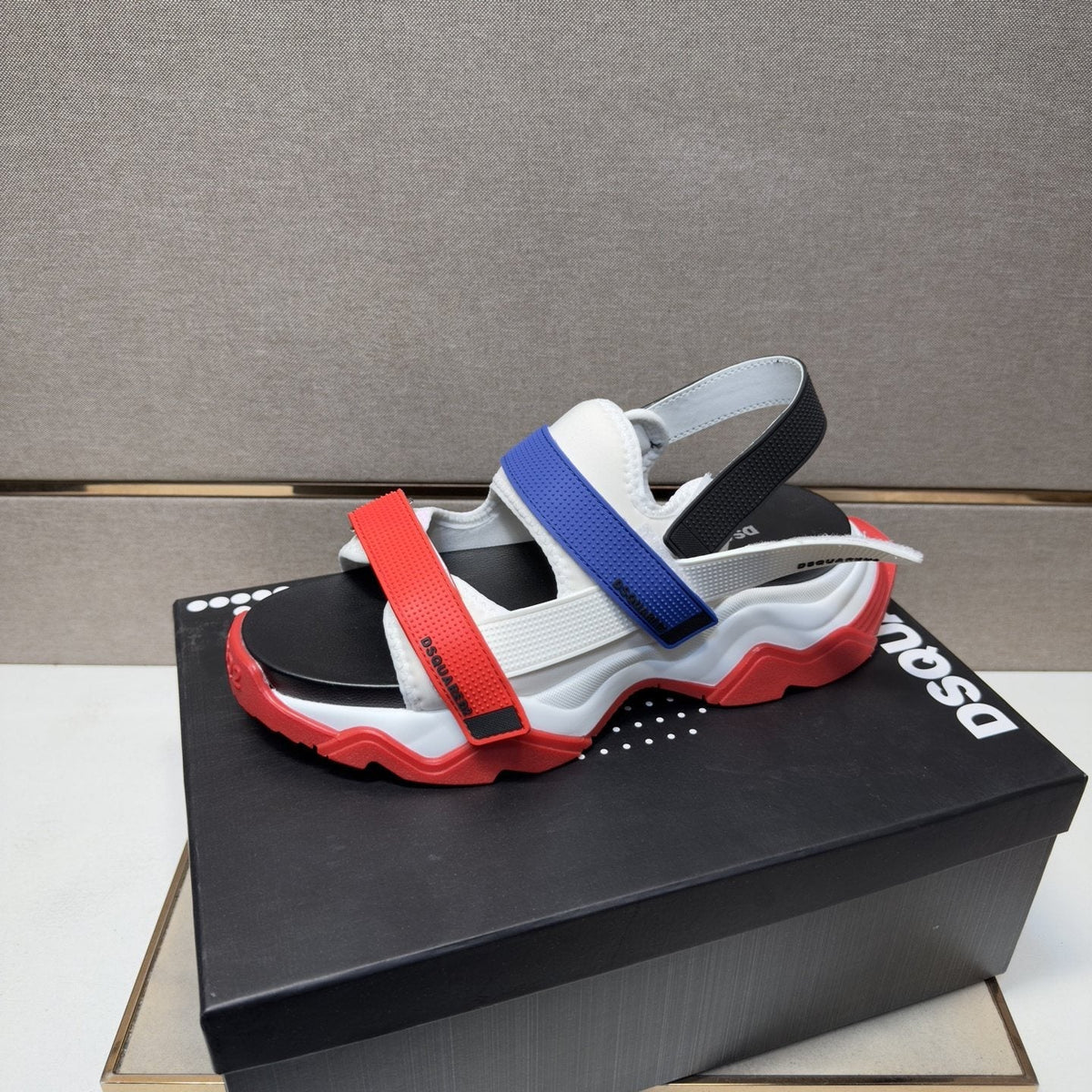 DSQUARED2 Multi-Strap Sport Sandals — front