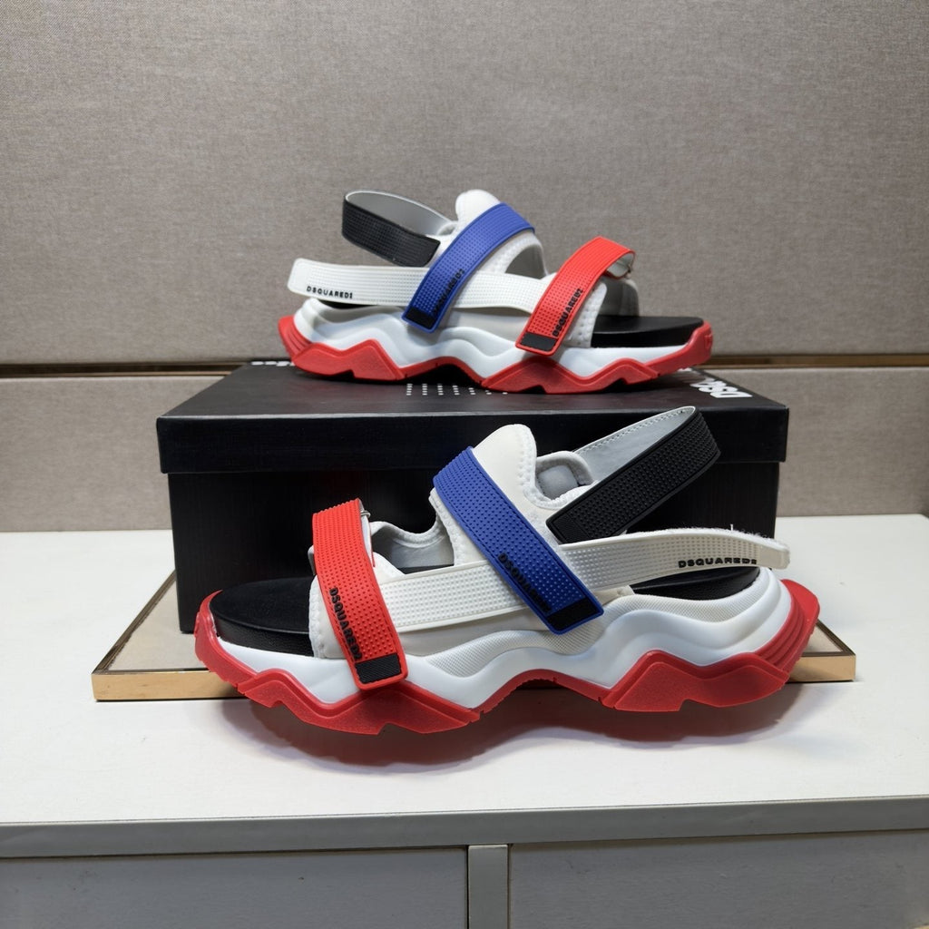 DSQUARED2 Multi-Strap Sport Sandals — model