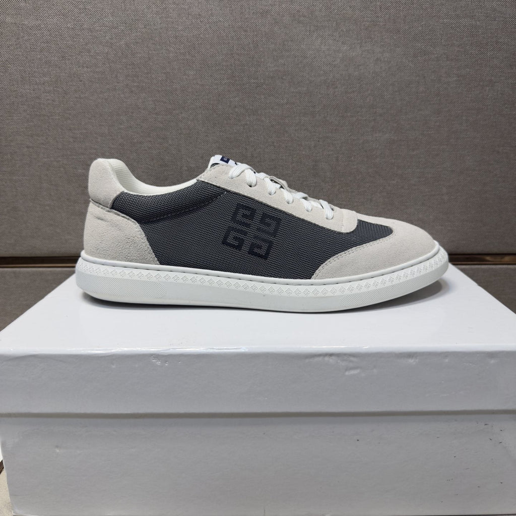 Givenchy Geometric Emblem Low-Top Sneakers — side