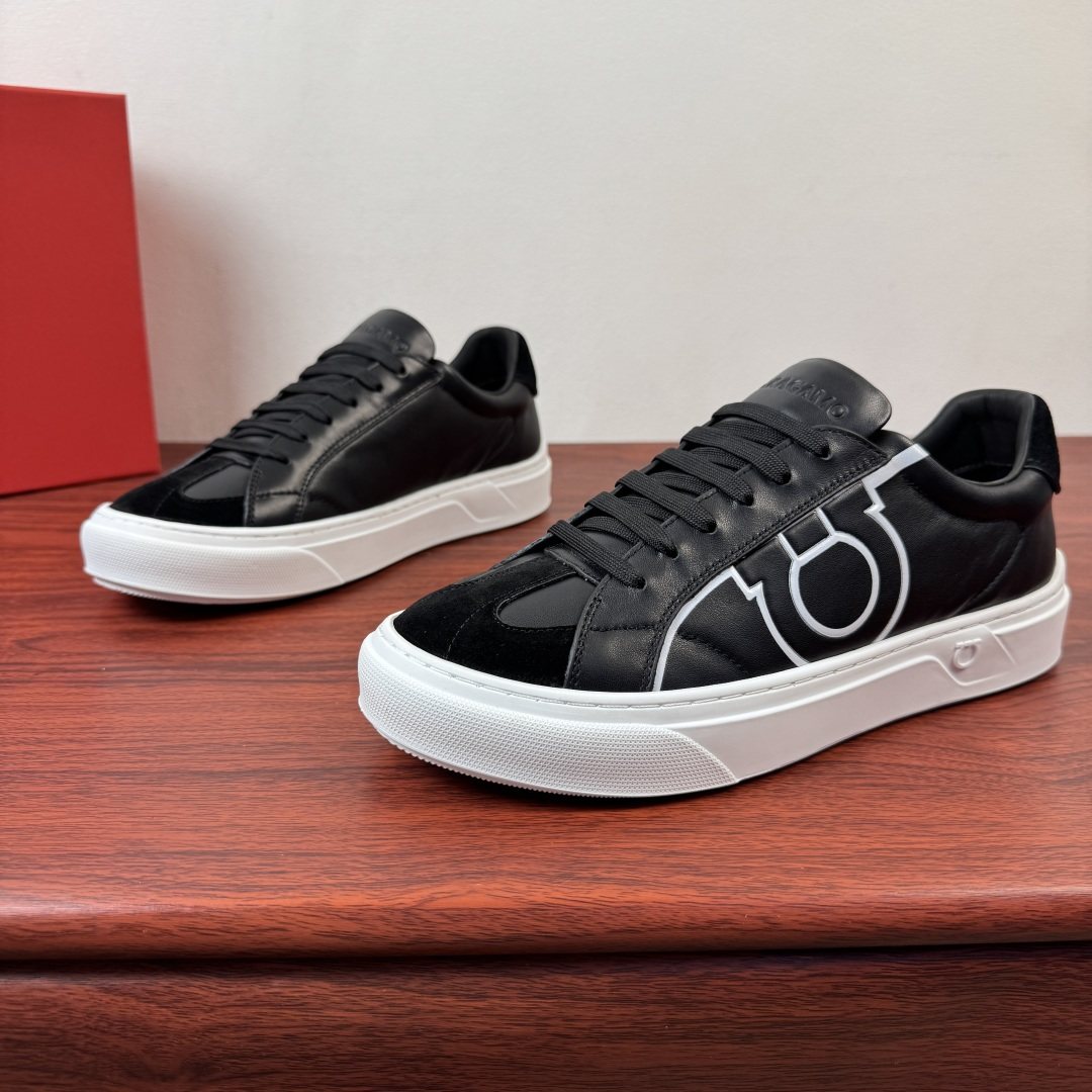 Ferragamo Low-Top Sneakers — side