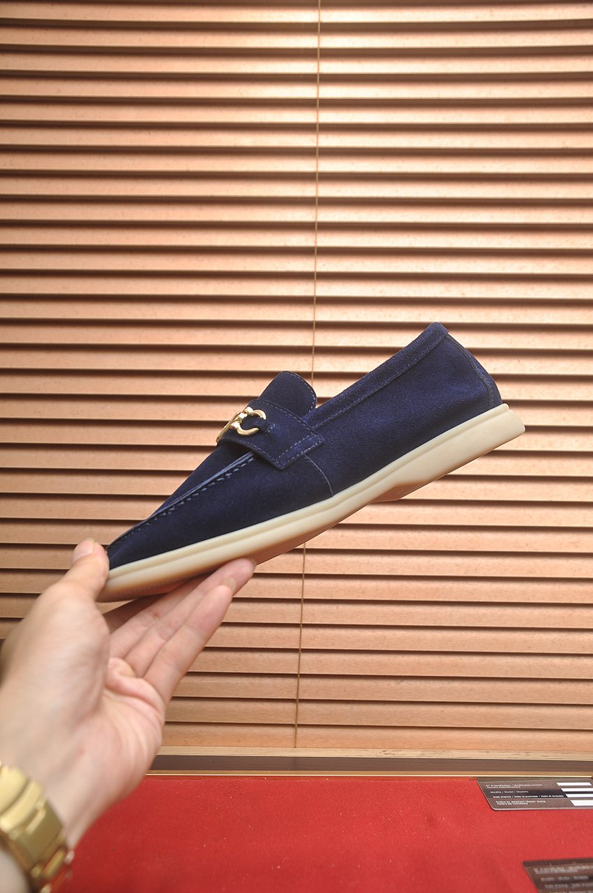 Armani Horsebit Slip-On Loafers — front