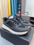 Giorgio Armani Textured Low-Top Sneakers — front