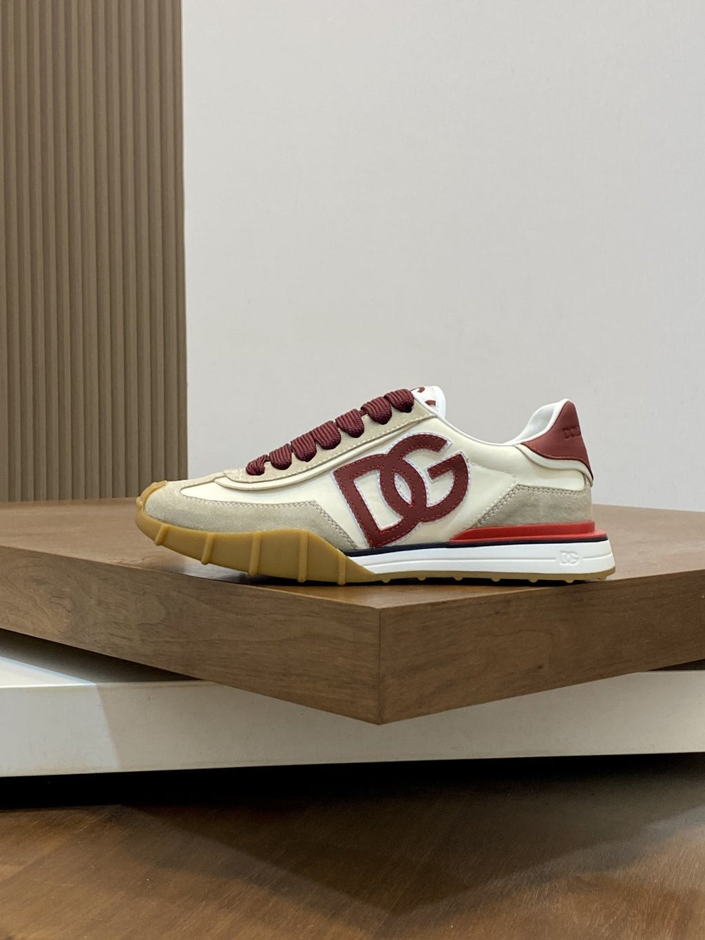 Dolce & Gabbana Layered Low-Top Sneakers — side