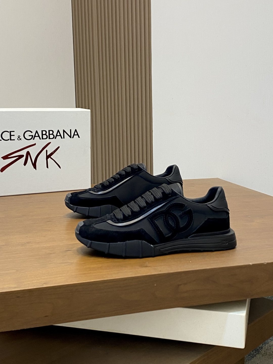Dolce & Gabbana Layered Low-Top Sneakers — front