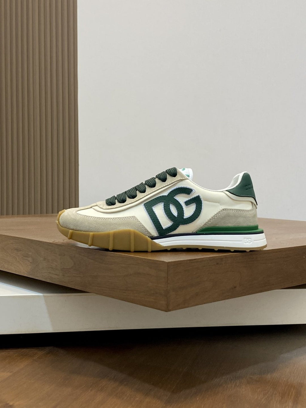 Dolce & Gabbana Layered Low-Top Sneakers — side