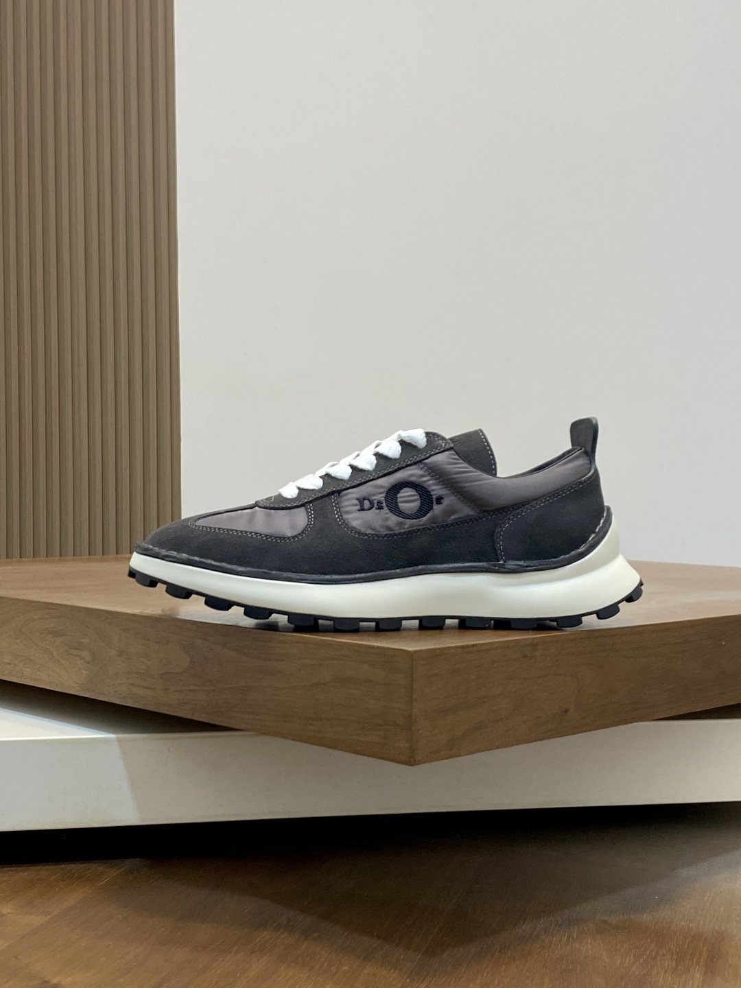 Dior Paneled Low-Top Sneakers — side