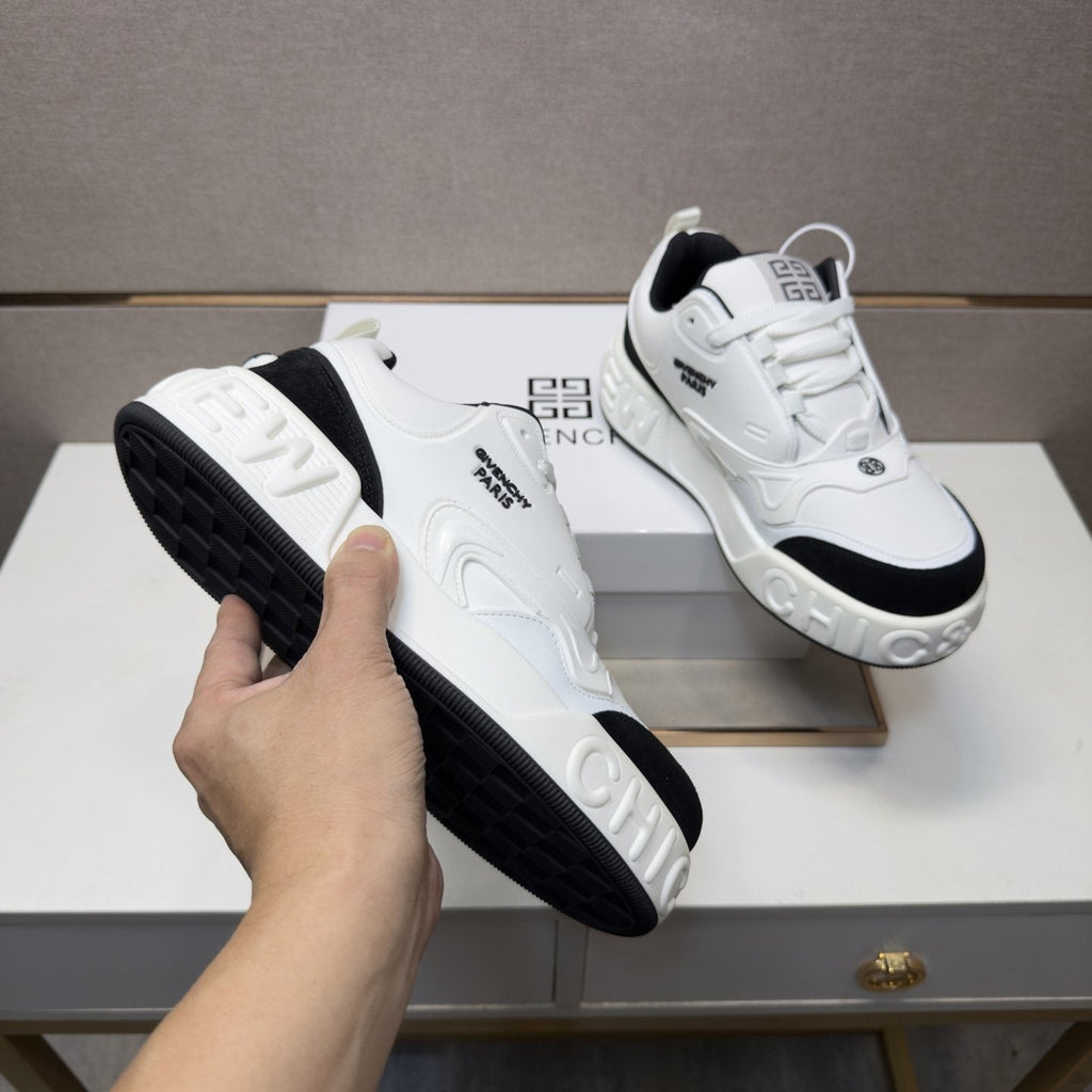 Givenchy Layered Panel Sneakers — model