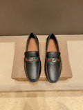 Gucci Web Accent Driving Loafers — hero