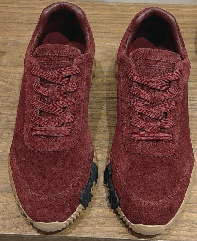 Hermès Paneled Low-Top Sneakers — front