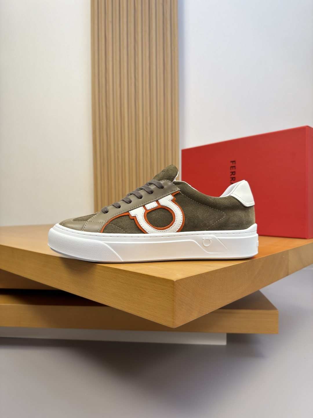 Ferragamo Low-Top Sneakers — front