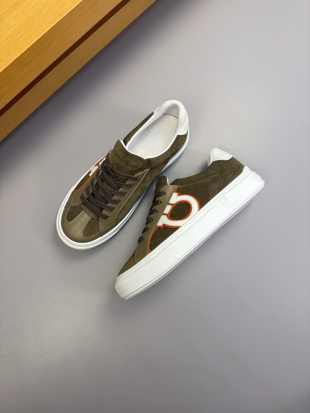 Ferragamo Low-Top Sneakers — front