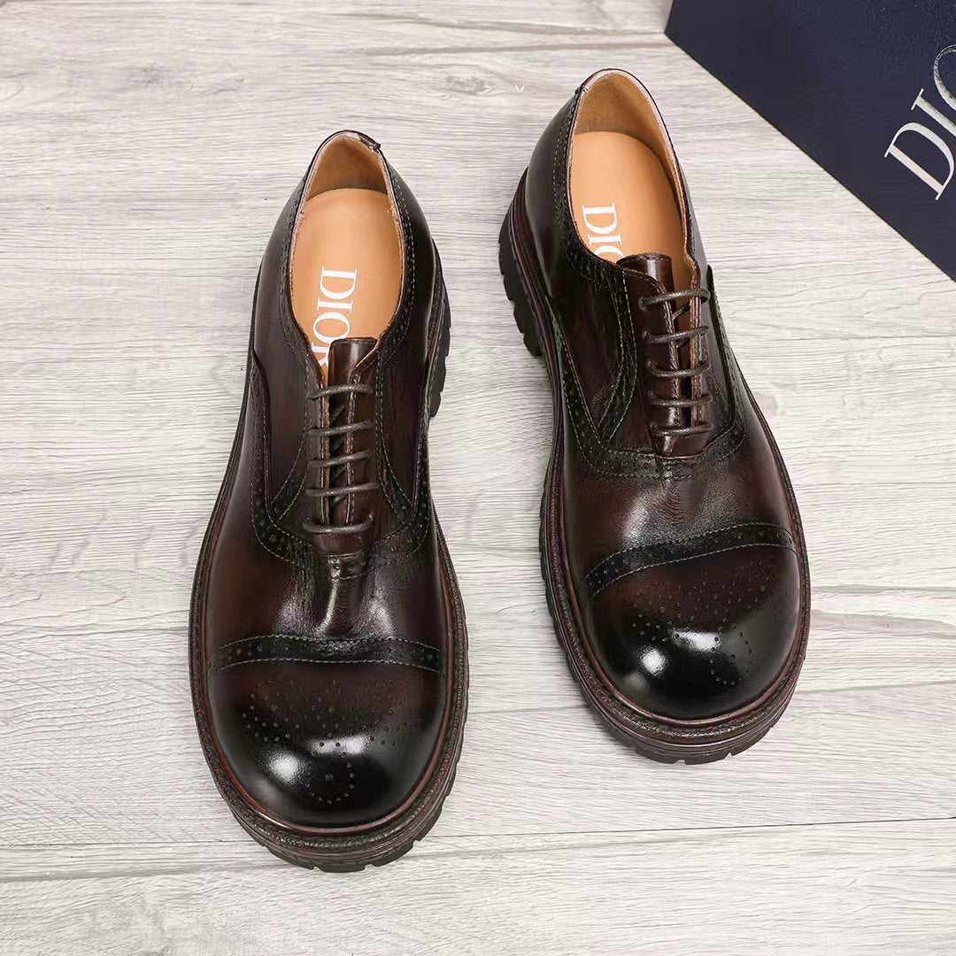 Dior Lace-Up Brogue Shoes — hero