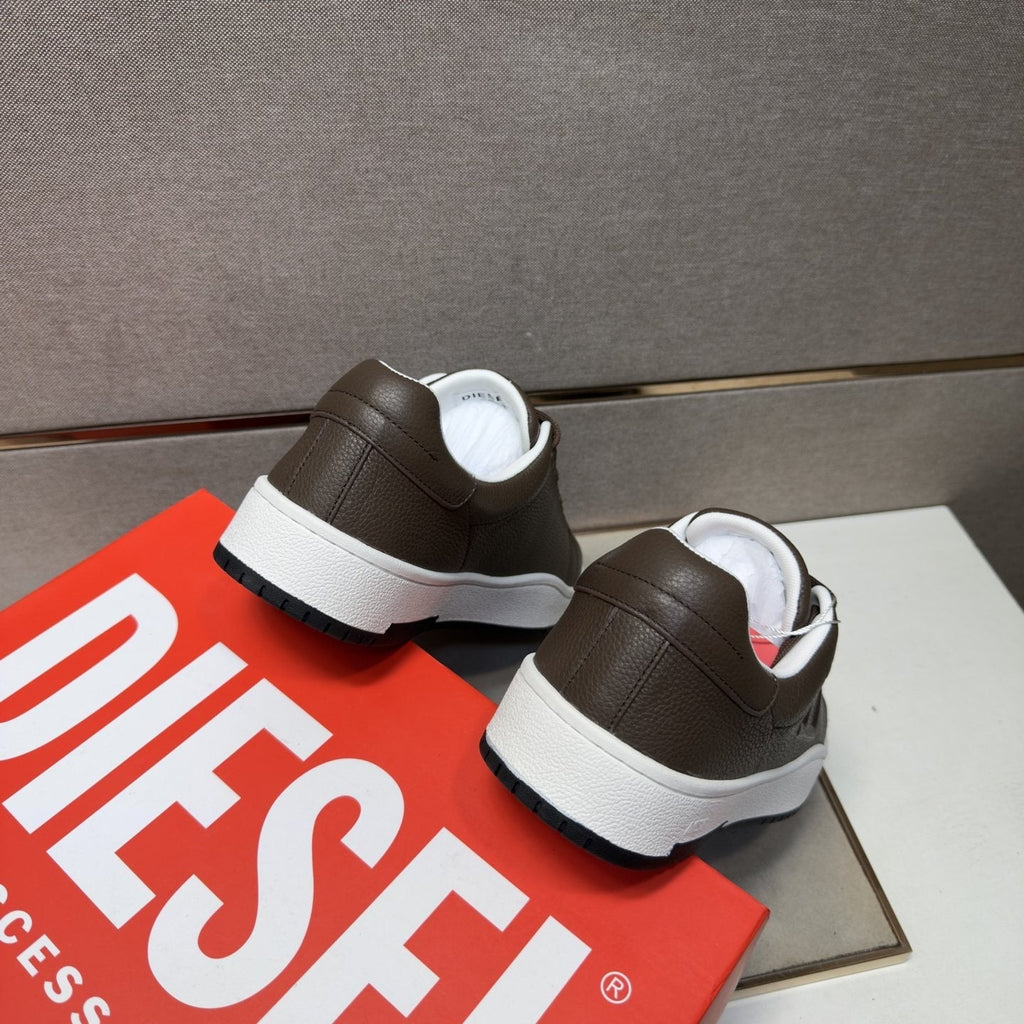 DIESEL Paneled Low-Top Sneakers — back