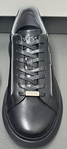 BOSS Black Low-Top Sneakers — front