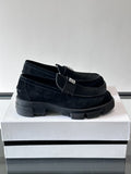 Givenchy Suede Lug-Sole Loafers — hero