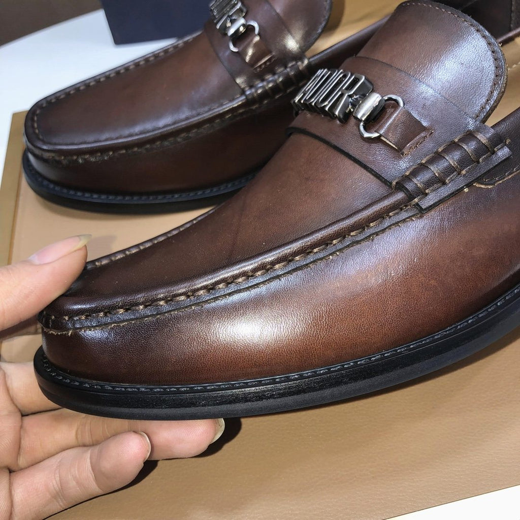 Dior Hardware Loafers — detail