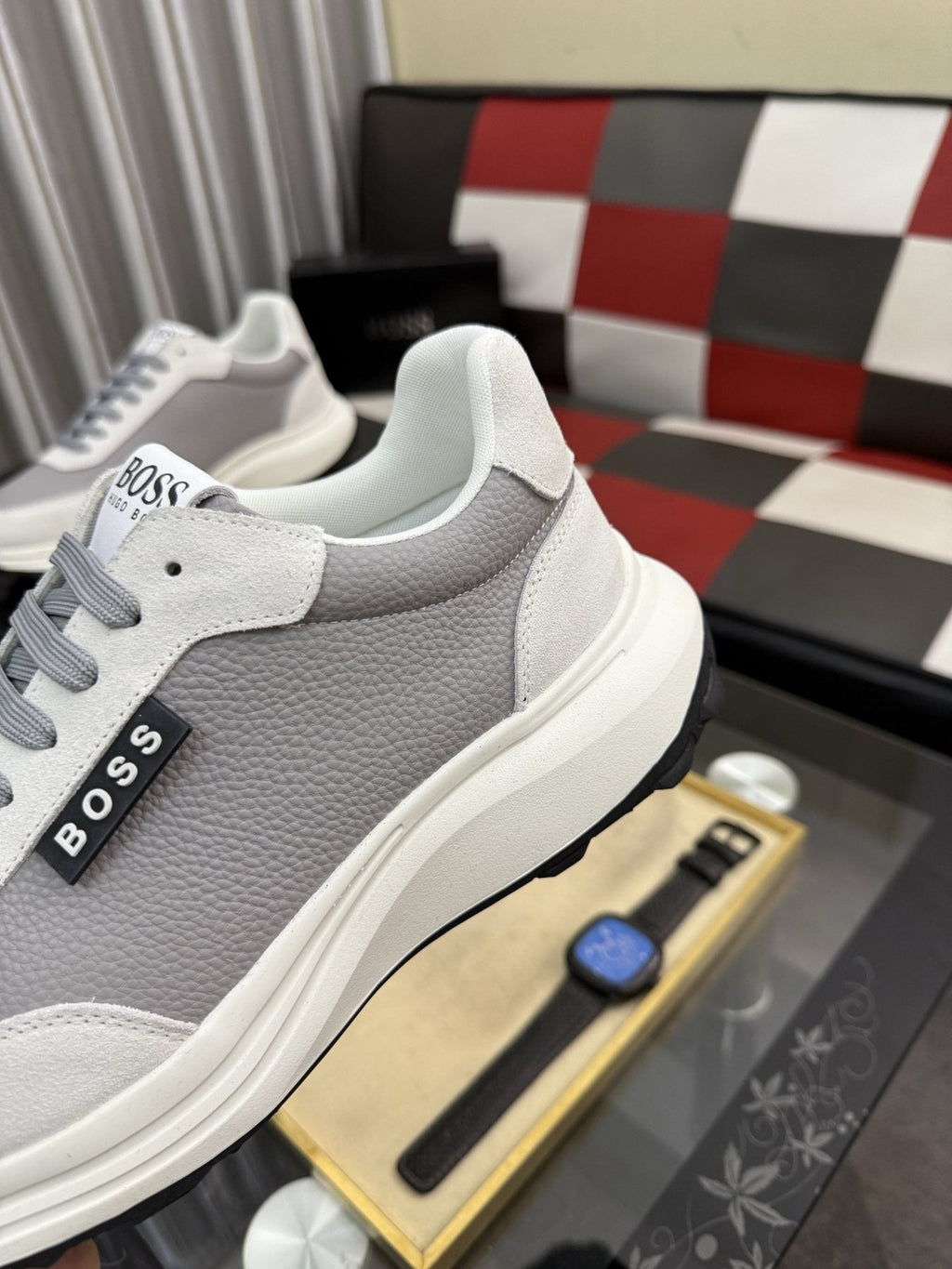 BOSS Panel Low-Top Sneakers — detail