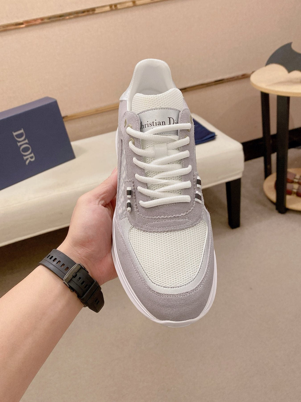 Dior B30 Low-Top Sneakers — front