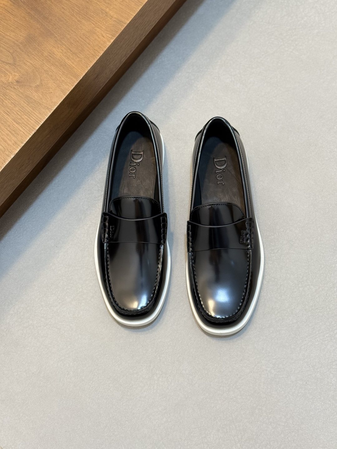 Dior Men's Slip-On Loafers — front