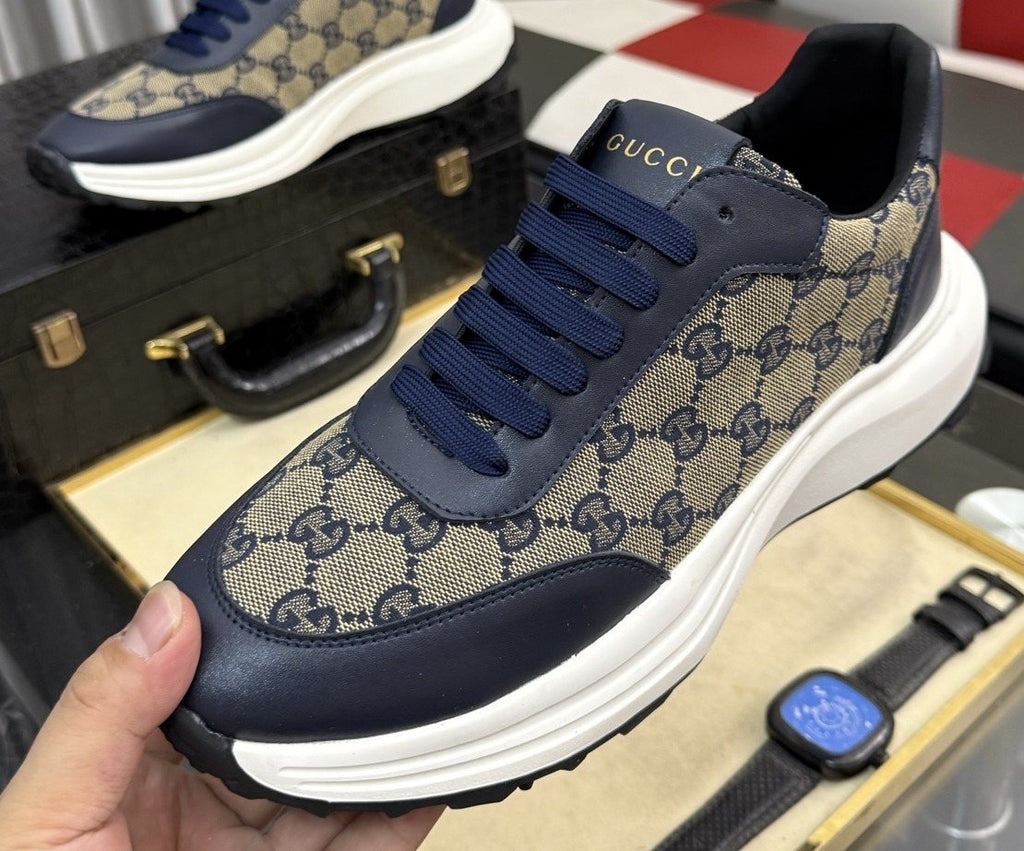 Gucci Monogram Chunky Sole Sneakers — front
