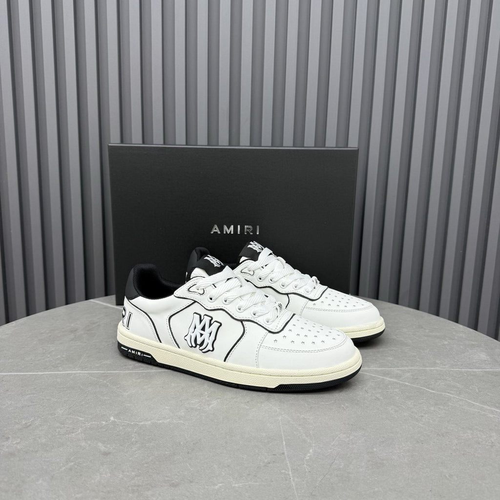 AMIRI Contrast Panel Low-Top Sneakers — front