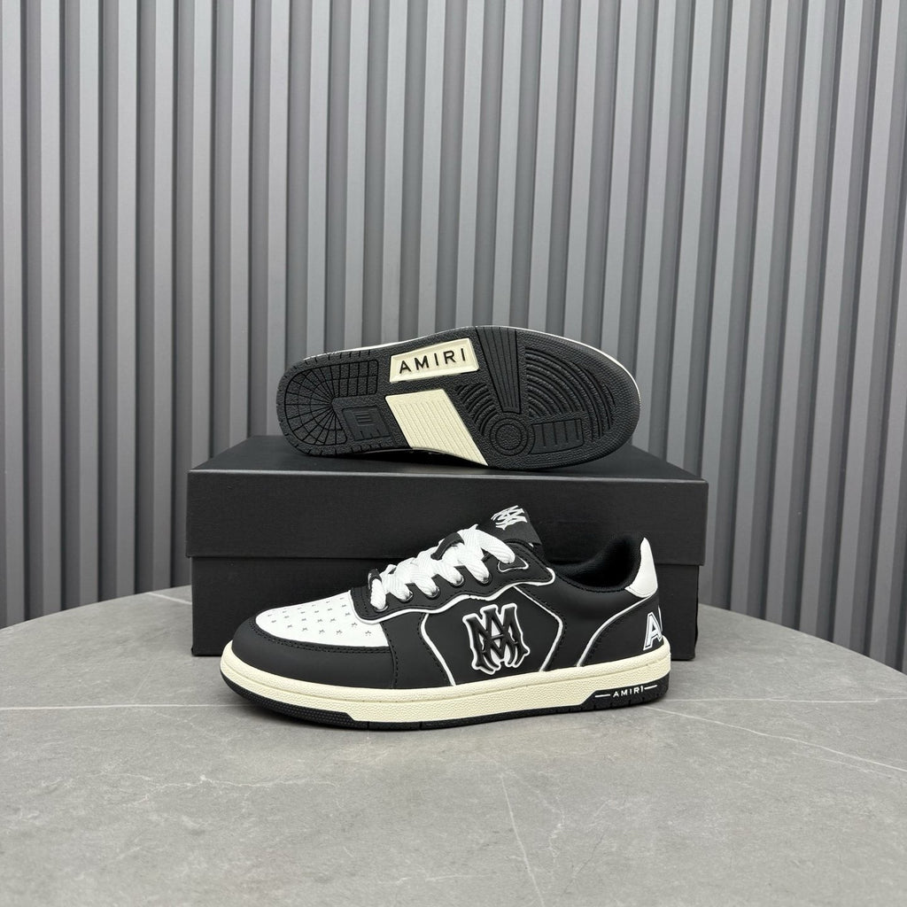 AMIRI Contrast Panel Low-Top Sneakers — front