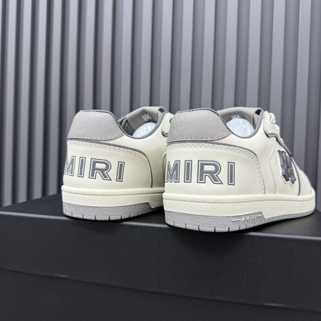 AMIRI Contrast Panel Low-Top Sneakers — back