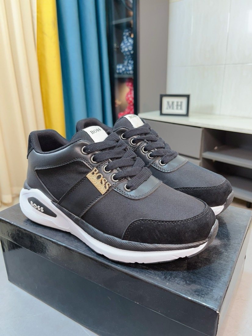 BOSS Low-Top Lace-Up Sneakers — hero