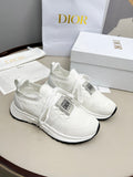 Dior Knit Lace-Up Sneakers — hero