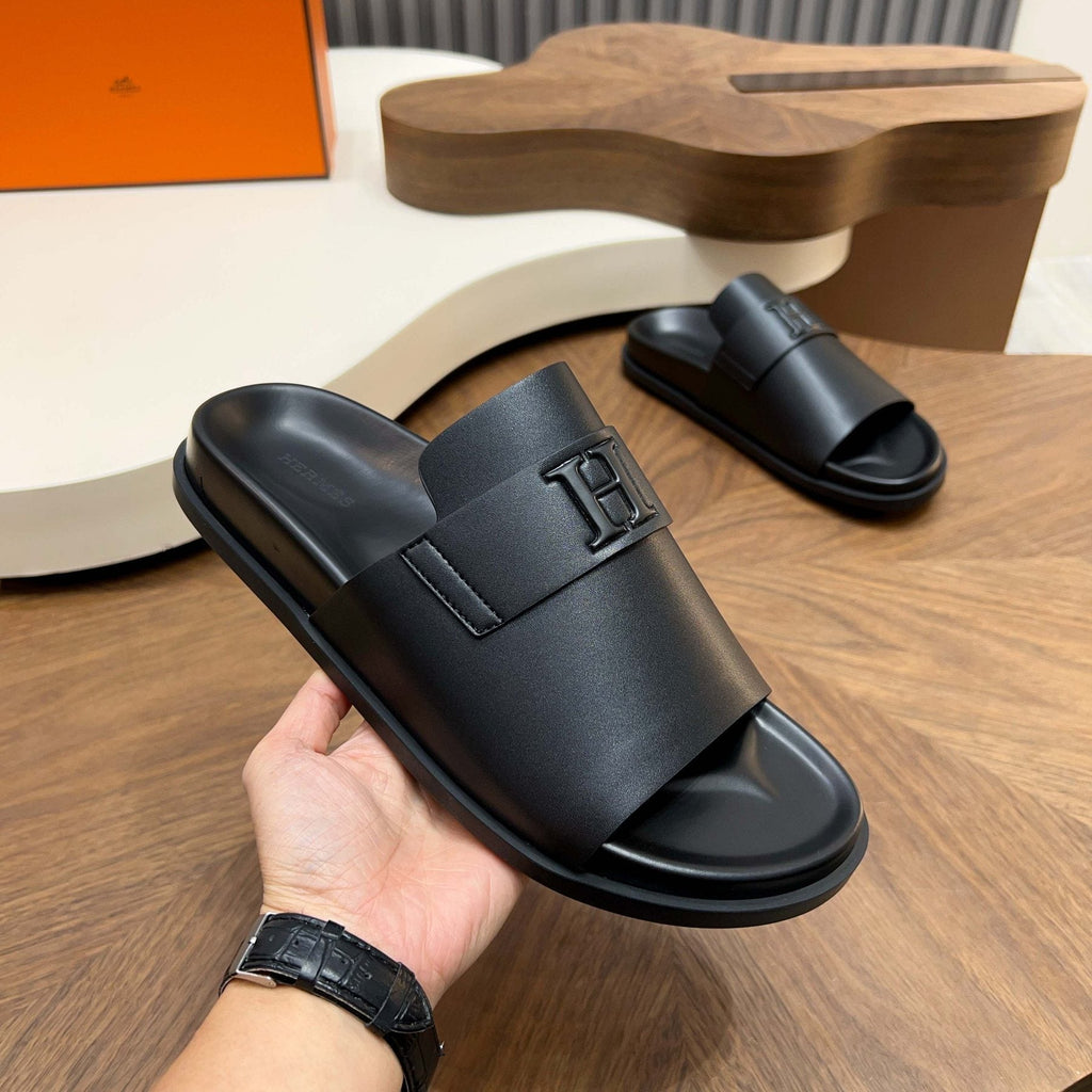 Hermès H Hardware Slide Sandals — model